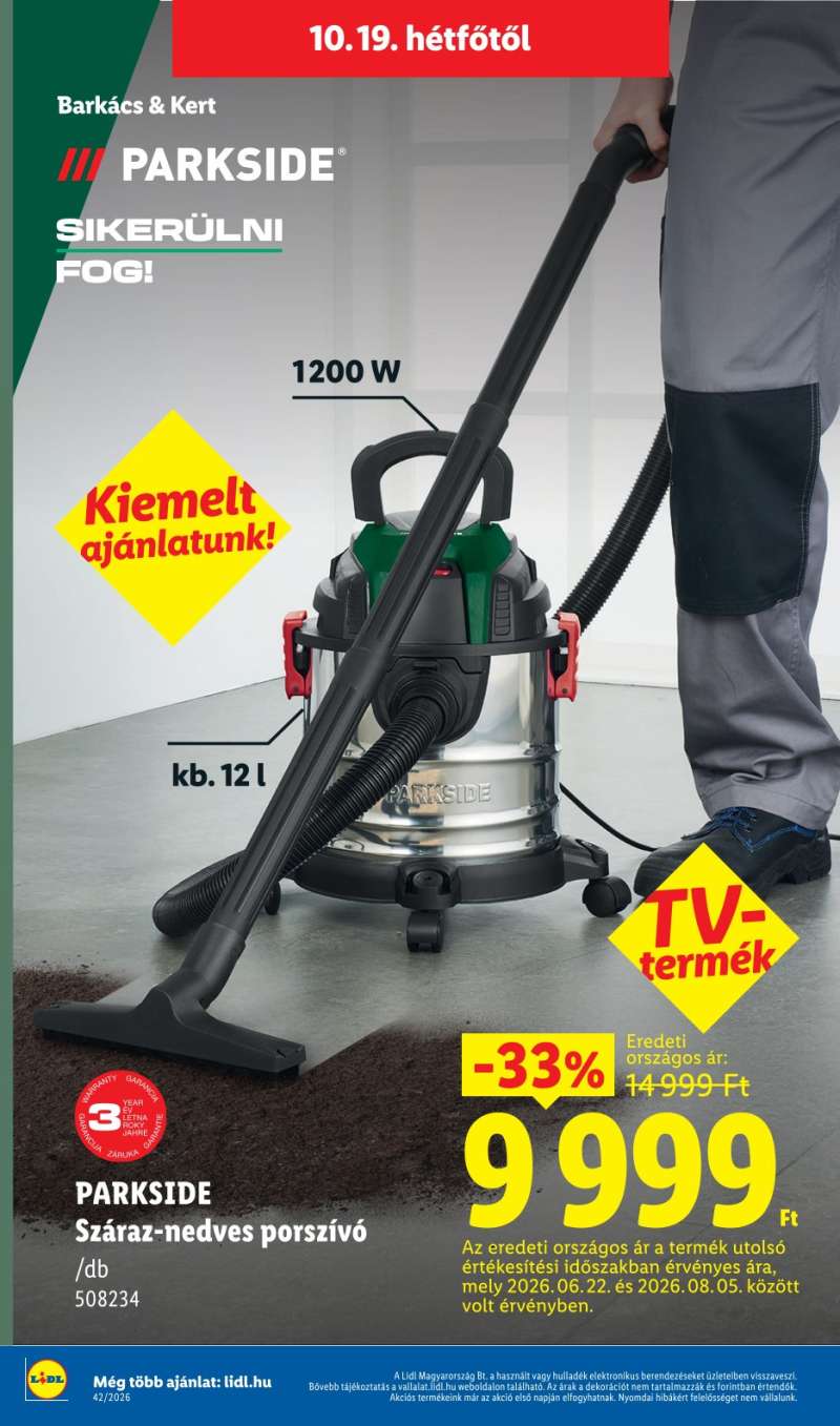 Lidl Akciós Újság 46 oldal