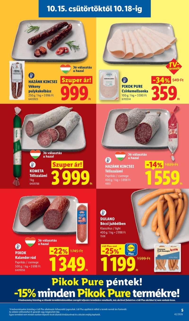 Lidl Akciós Újság 5 oldal