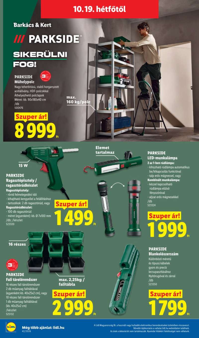 Lidl Akciós Újság 52 oldal