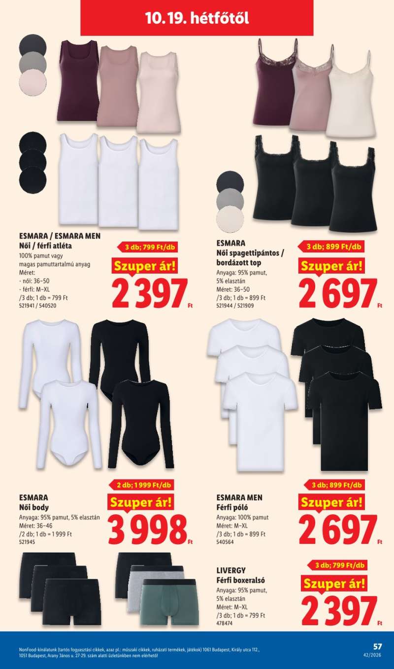Lidl Akciós Újság 57 oldal