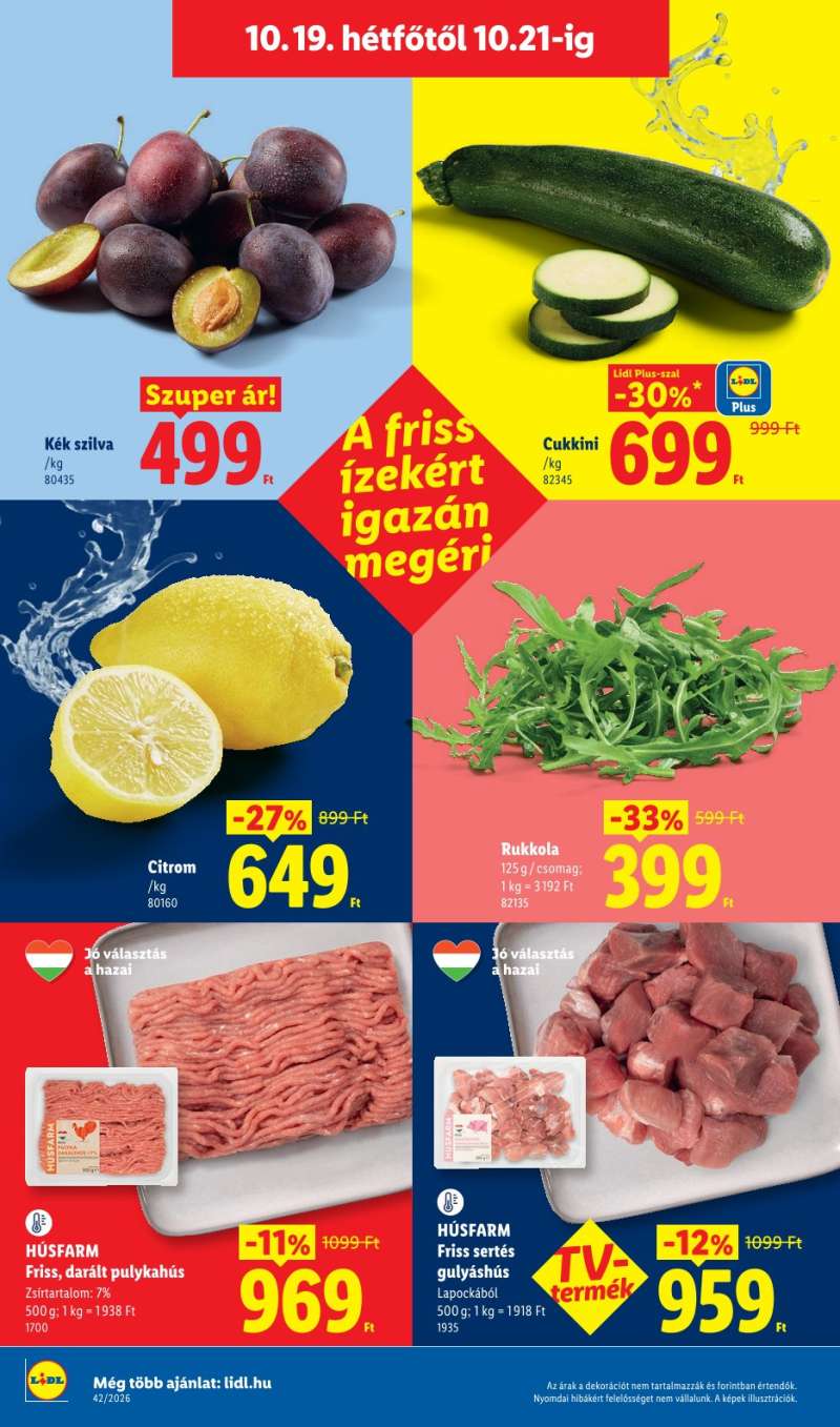 Lidl Akciós Újság 58 oldal