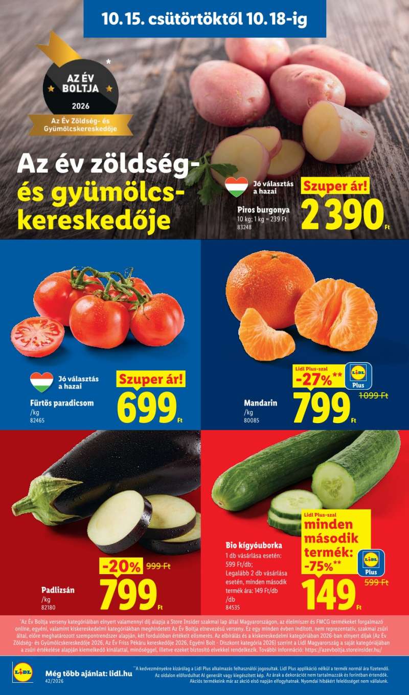 Lidl Akciós Újság 6 oldal