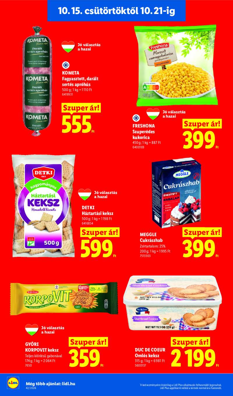 Lidl Érvényes 10.15-től 16 oldal