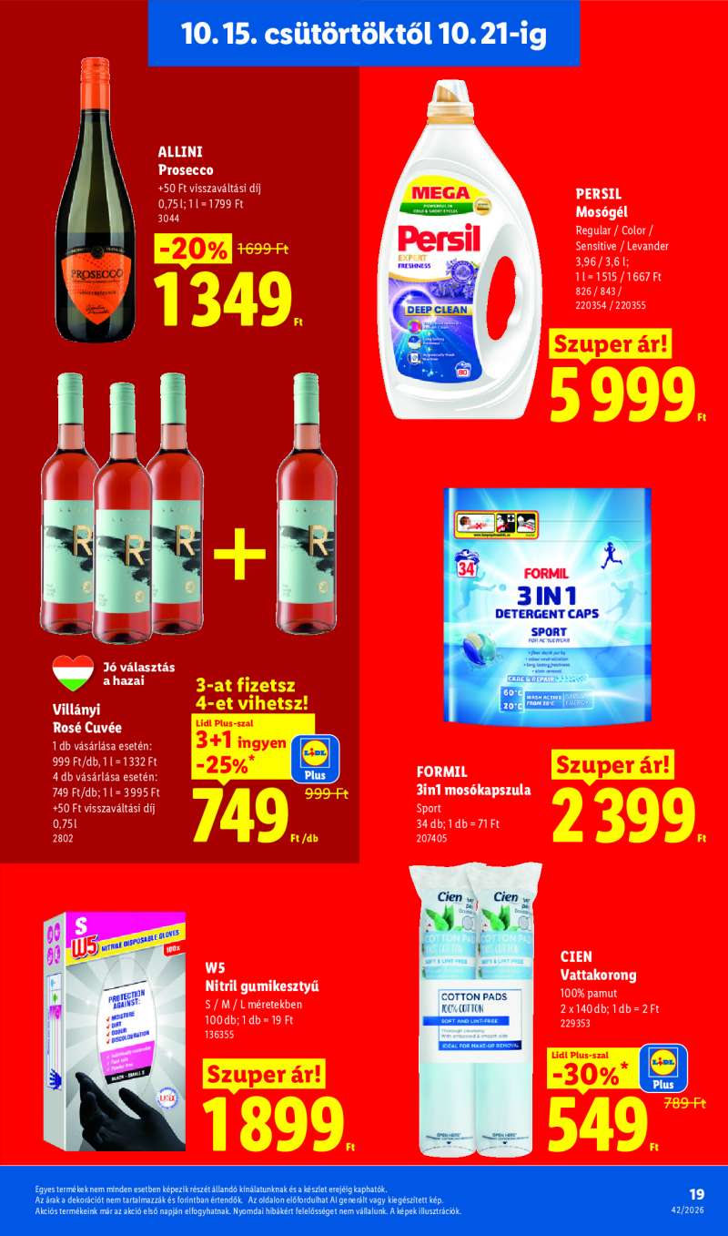 Lidl Érvényes 10.15-től 19 oldal