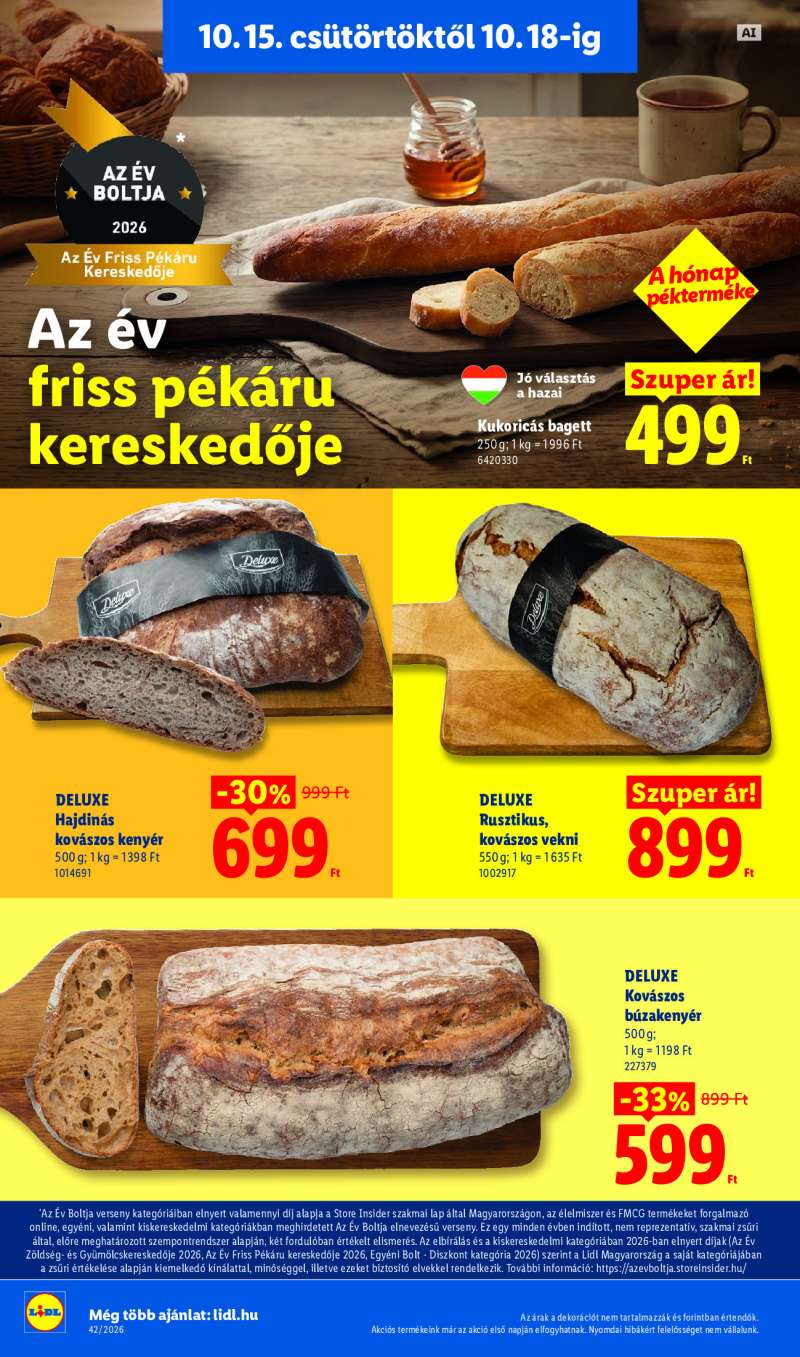 Lidl Érvényes 10.15-től 2 oldal