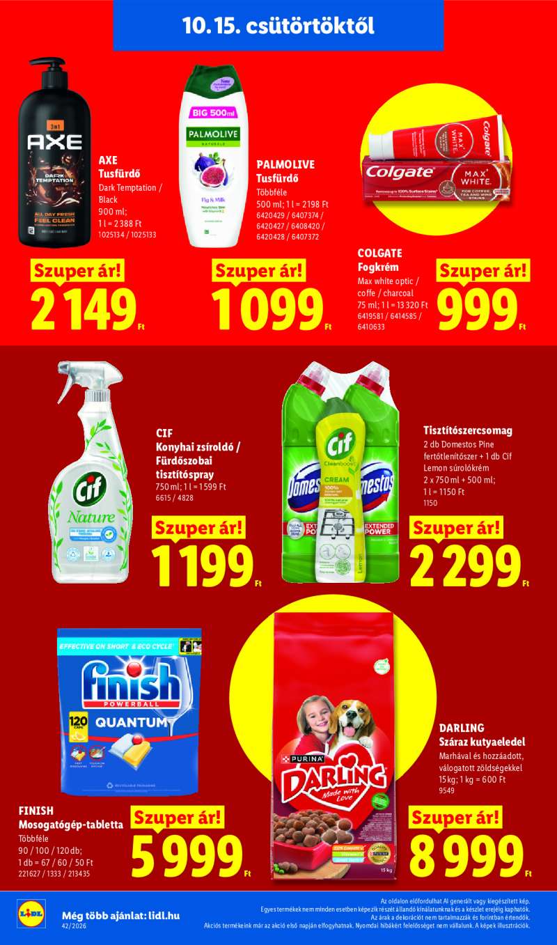 Lidl Érvényes 10.15-től 20 oldal