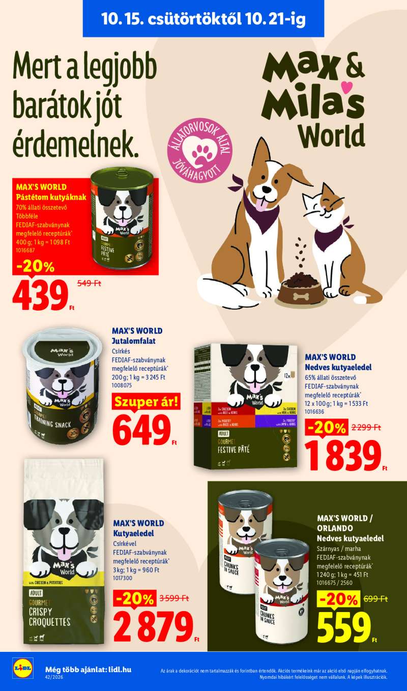 Lidl Érvényes 10.15-től 24 oldal