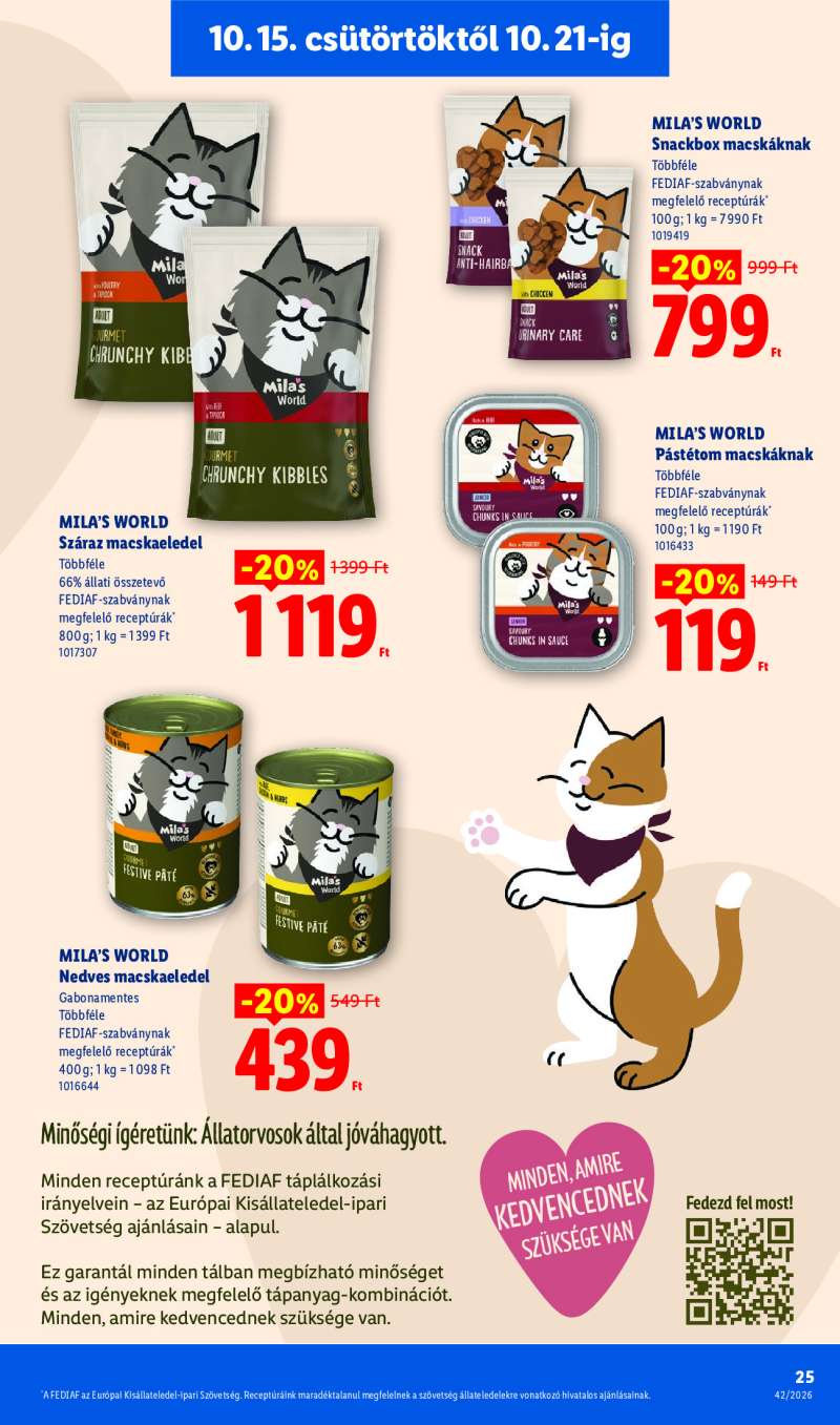Lidl Érvényes 10.15-től 25 oldal