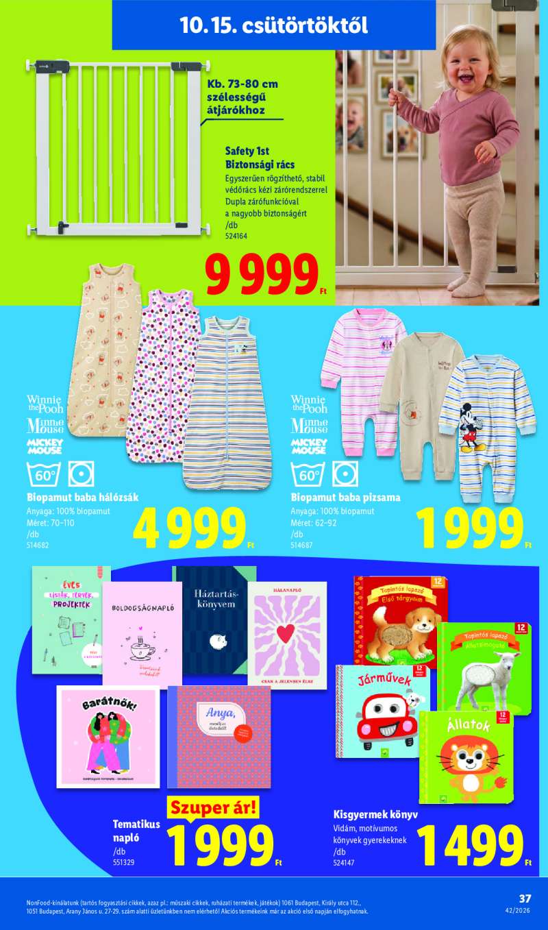 Lidl Érvényes 10.15-től 37 oldal