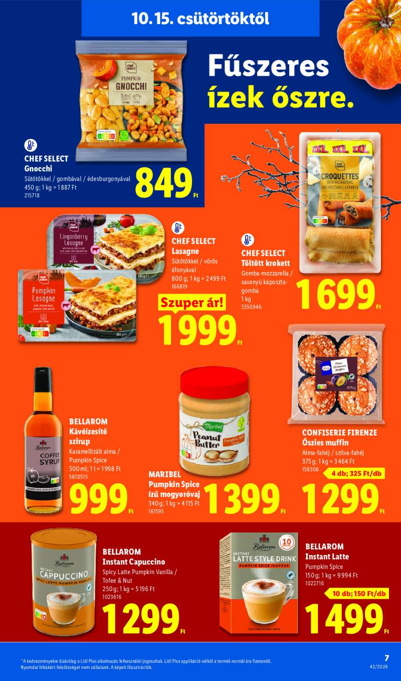 Lidl Érvényes 10.15-től 7 oldal