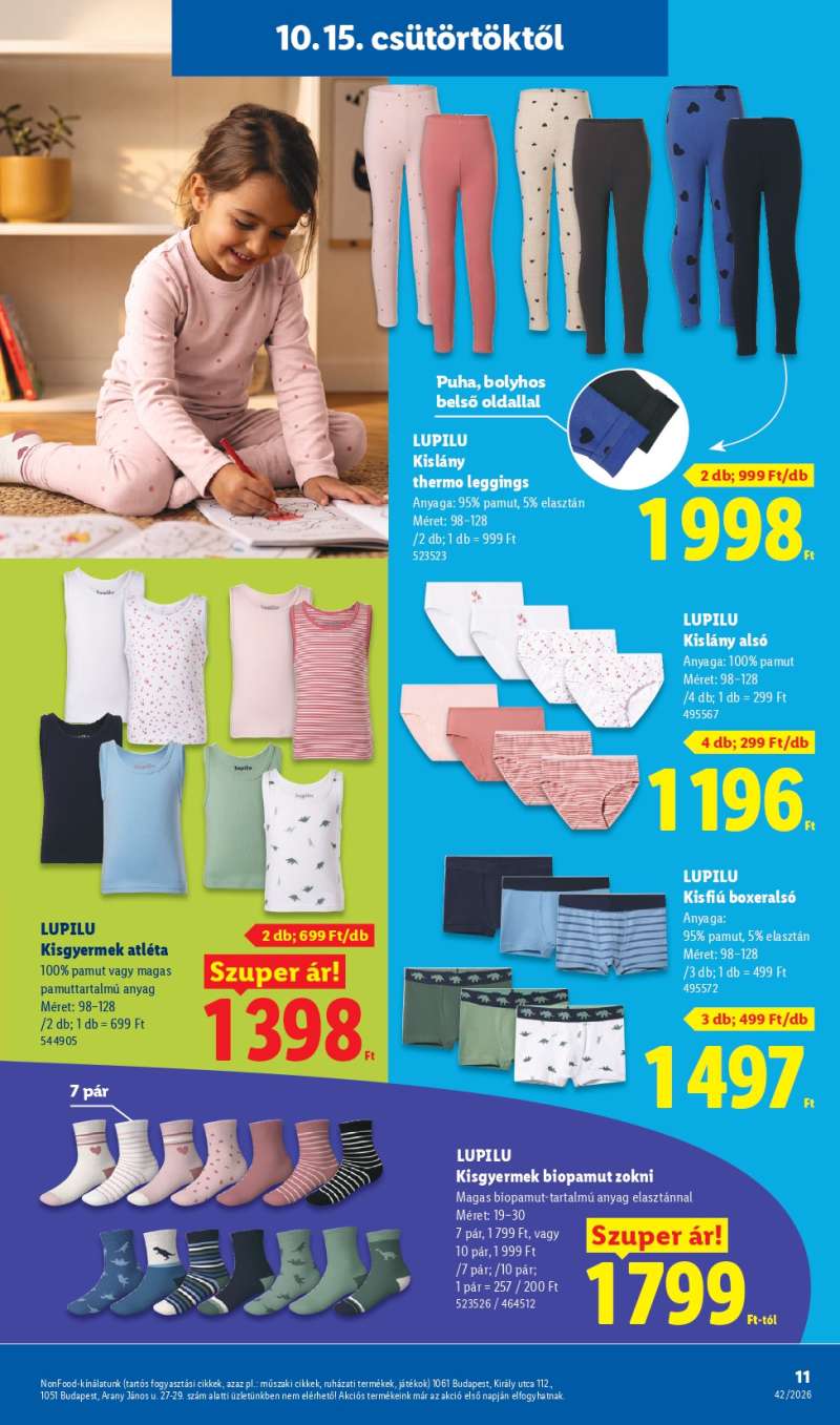 Lidl NonFood Akciós Újság 11 oldal