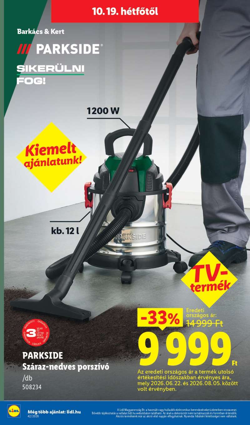 Lidl NonFood Akciós Újság 18 oldal
