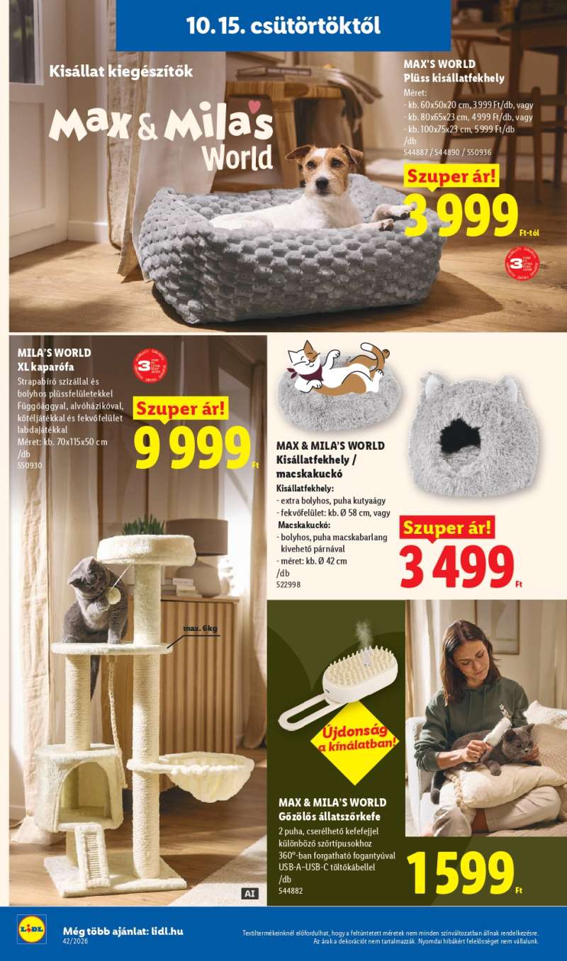 Lidl NonFood Akciós Újság 2 oldal