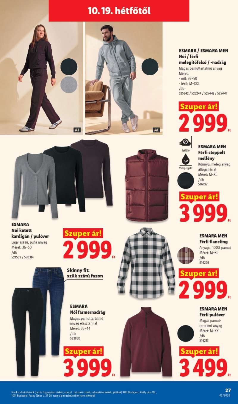 Lidl NonFood Akciós Újság 27 oldal