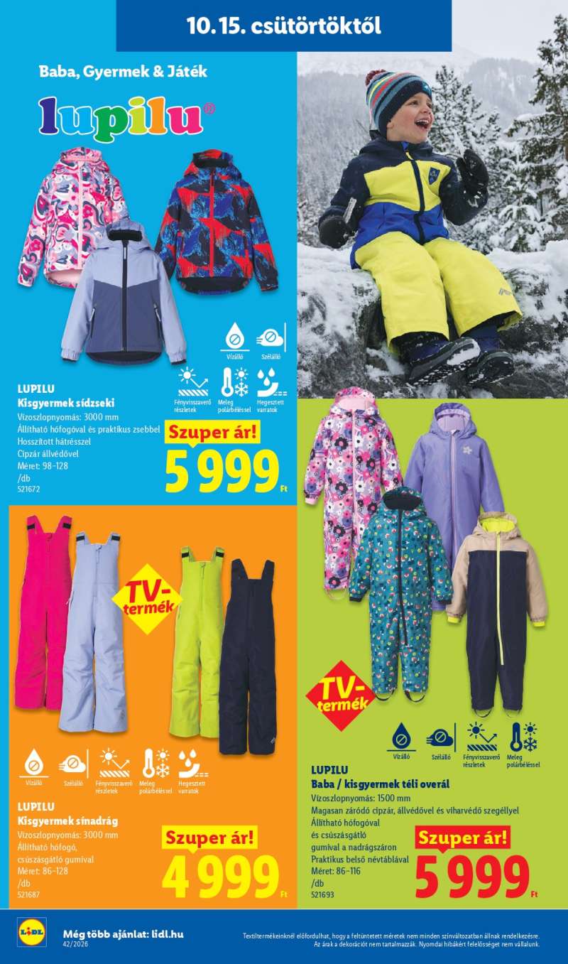 Lidl NonFood Akciós Újság 8 oldal