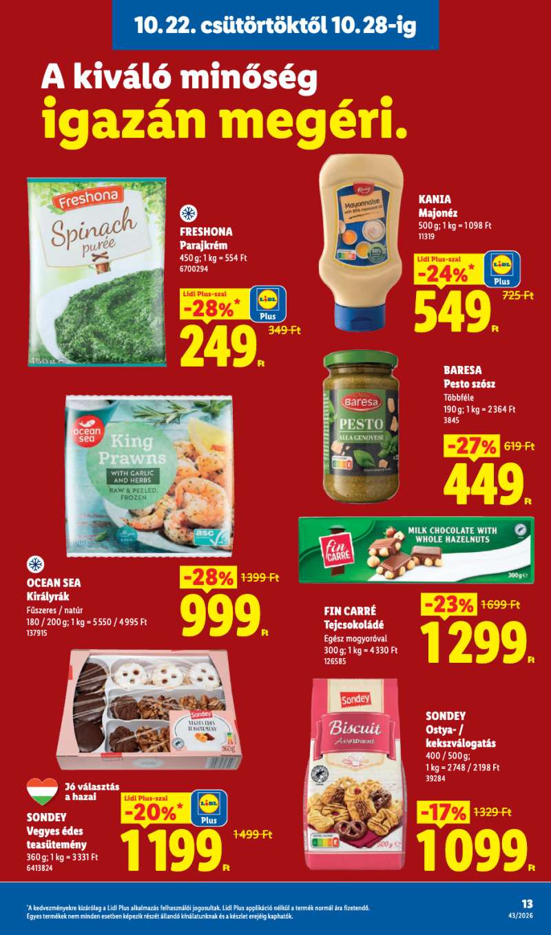 Lidl Akciós Újság 13 oldal