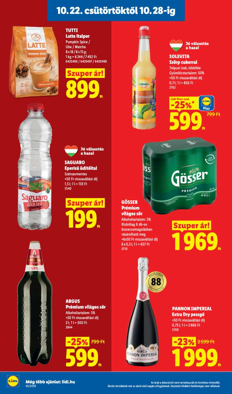 Lidl Akciós Újság 18 oldal