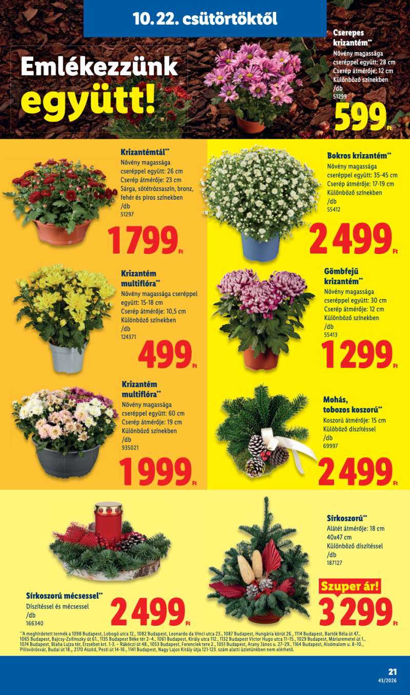 Lidl Akciós Újság 21 oldal