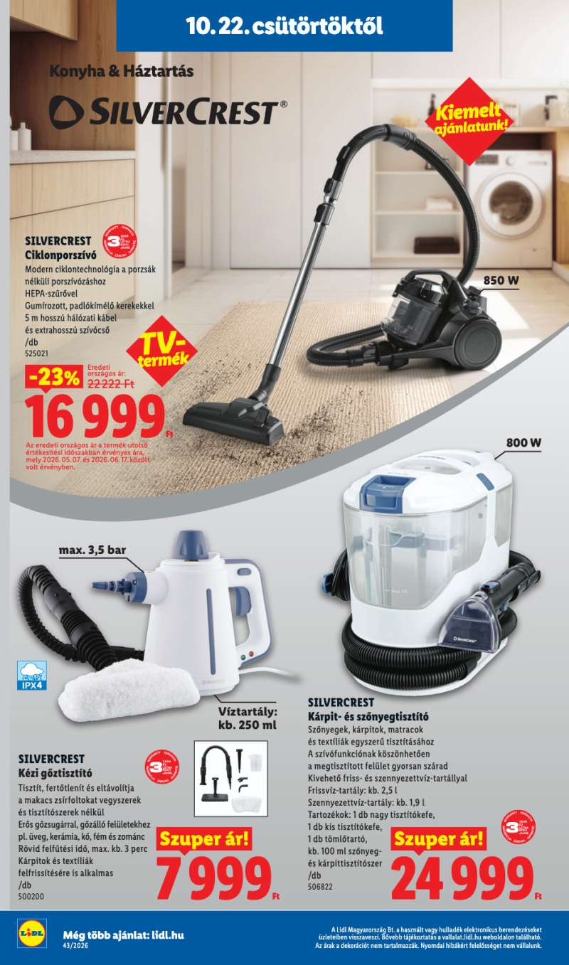 Lidl Akciós Újság 32 oldal
