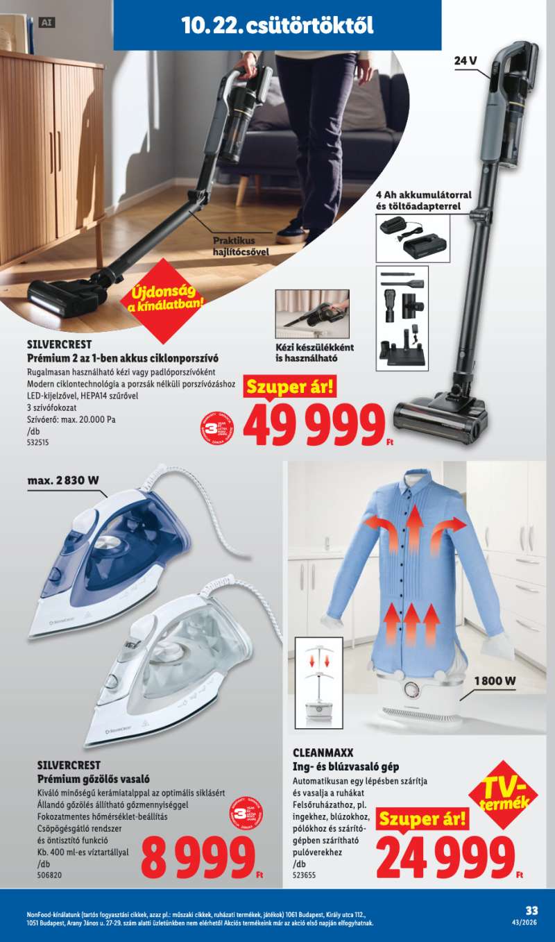 Lidl Akciós Újság 33 oldal