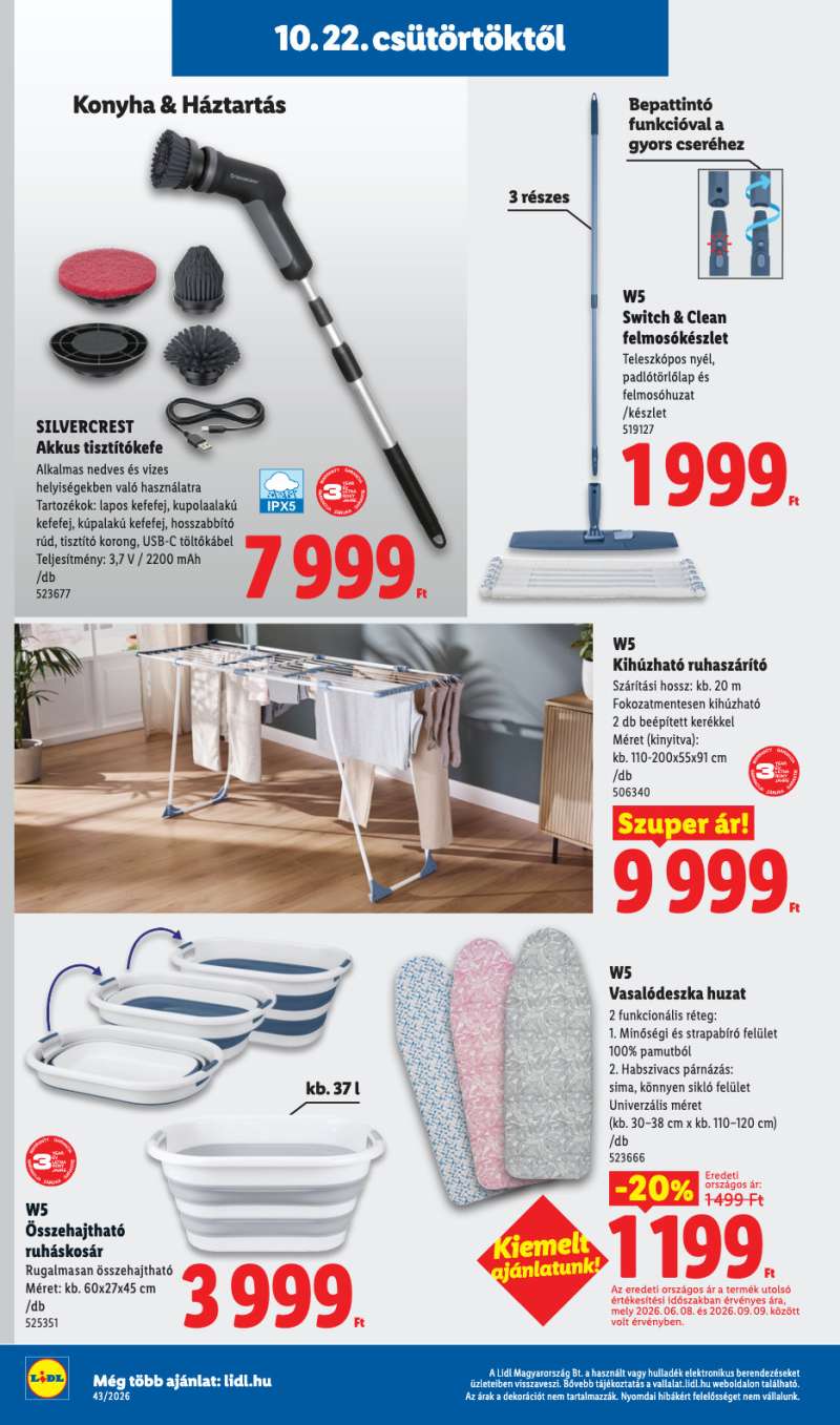 Lidl Akciós Újság 34 oldal