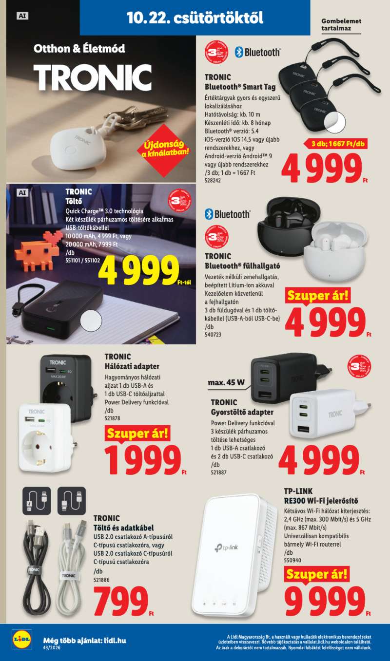 Lidl Akciós Újság 40 oldal