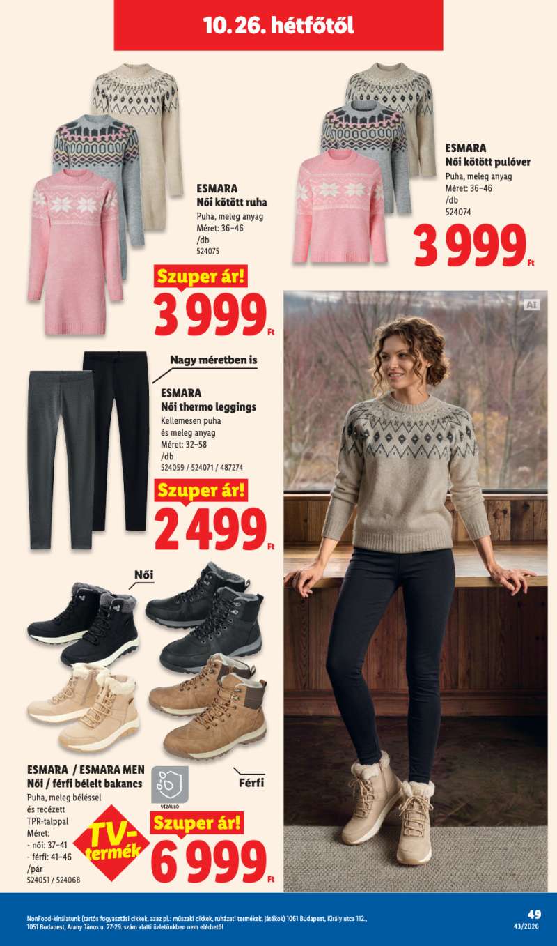 Lidl Akciós Újság 49 oldal