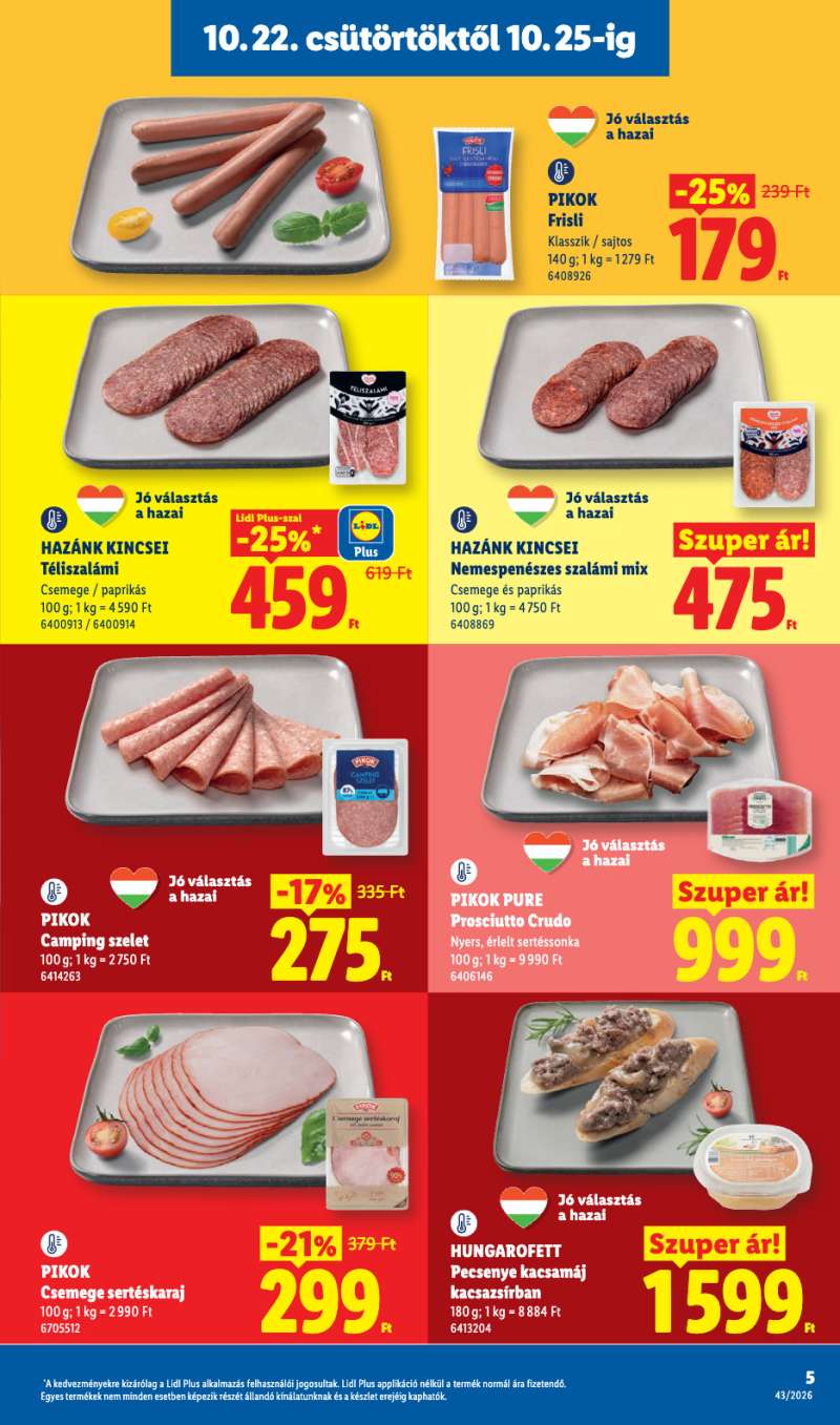 Lidl Akciós Újság 5 oldal
