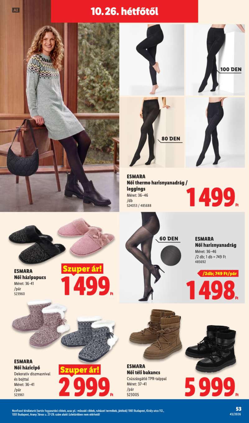 Lidl Akciós Újság 53 oldal