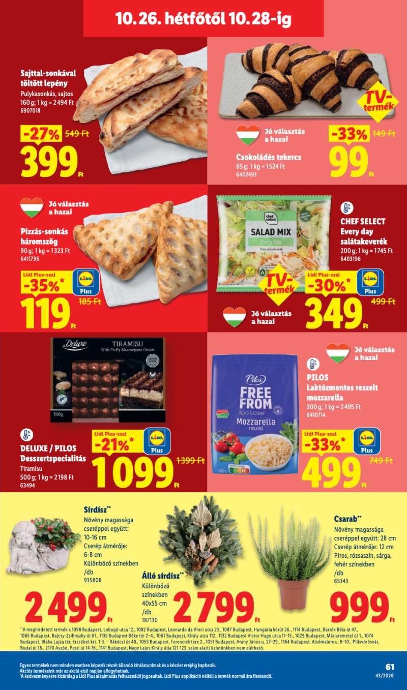 Lidl Akciós Újság 61 oldal