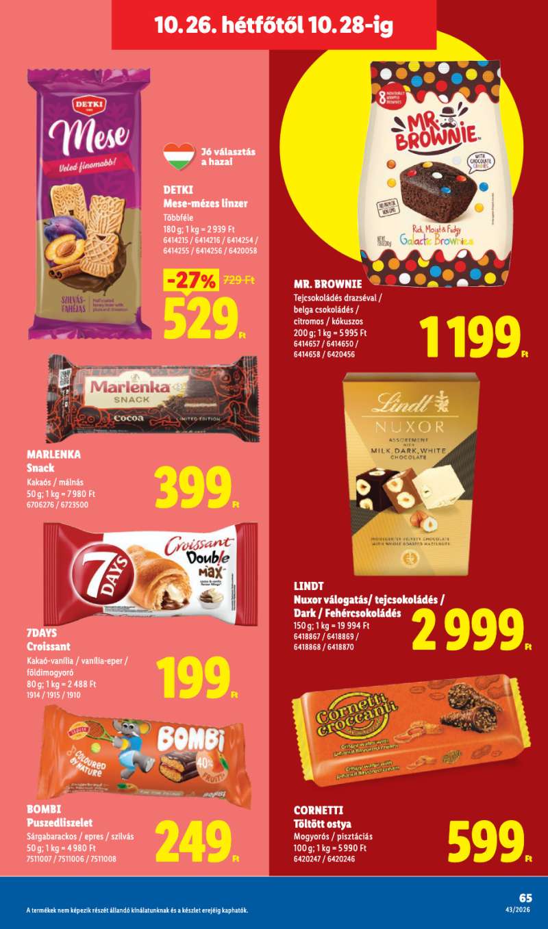 Lidl Akciós Újság 65 oldal