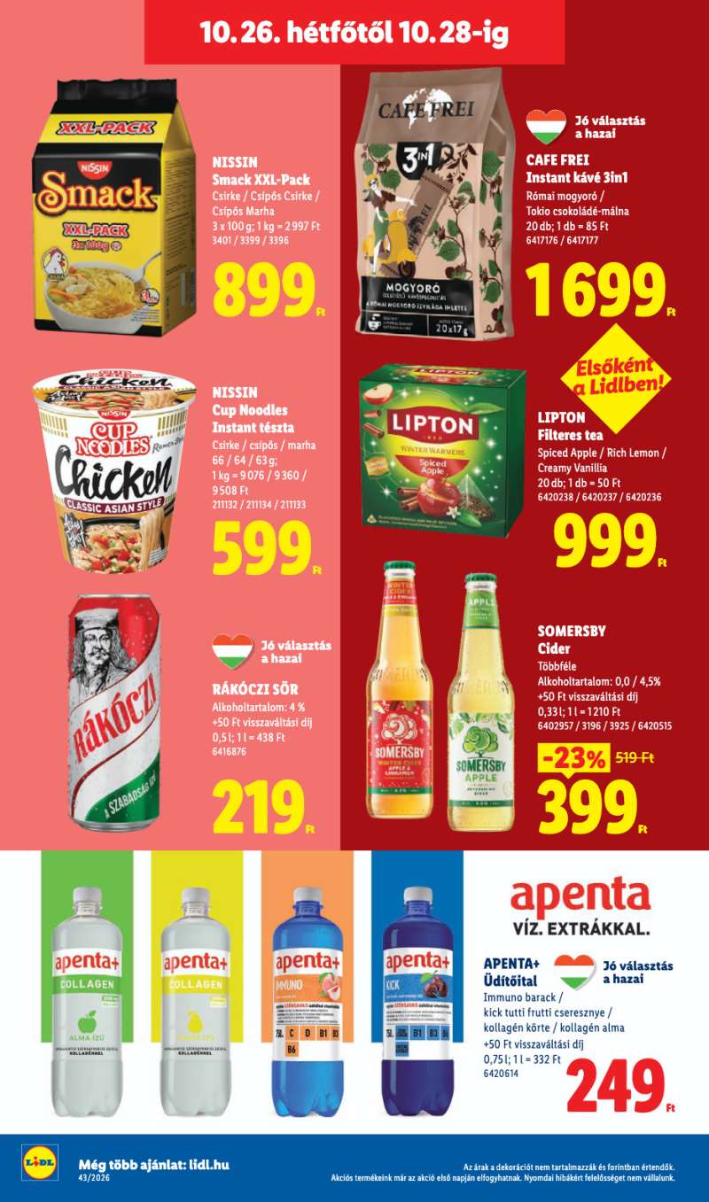 Lidl Akciós Újság 68 oldal