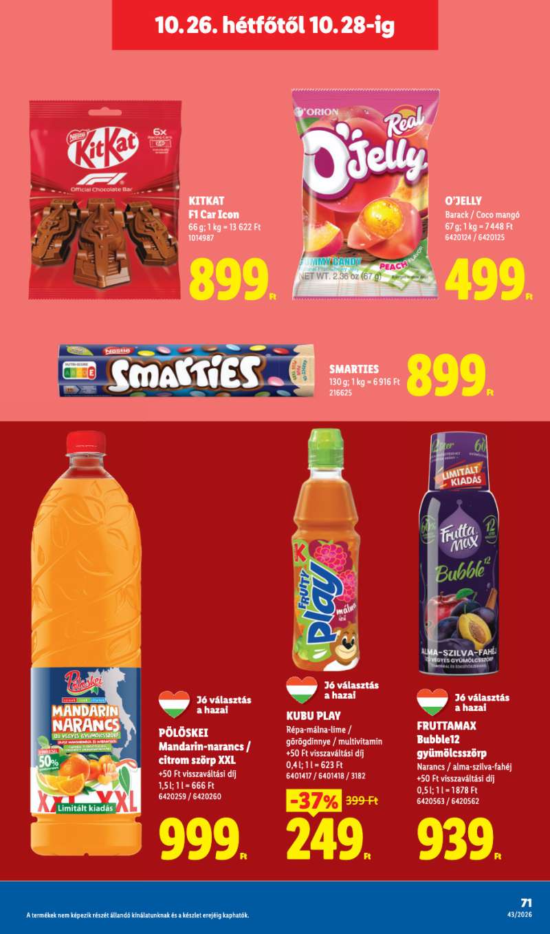Lidl Akciós Újság 71 oldal