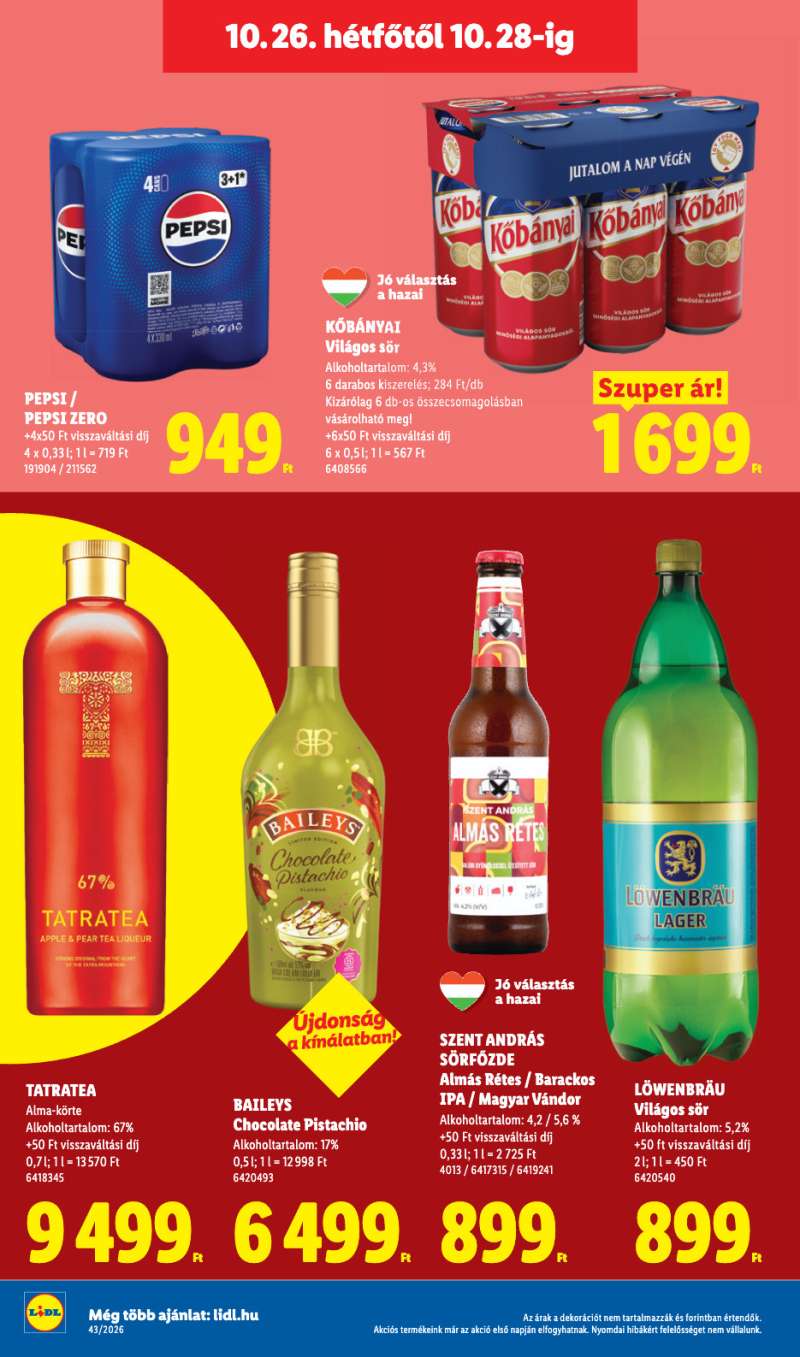 Lidl Akciós Újság 72 oldal