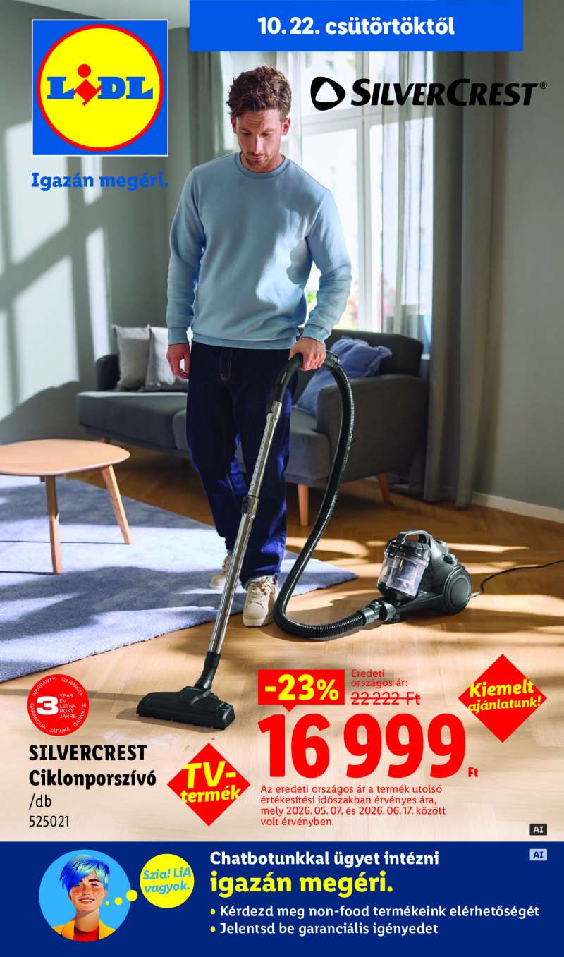 Lidl Érvényes 10.22-től 1 oldal
