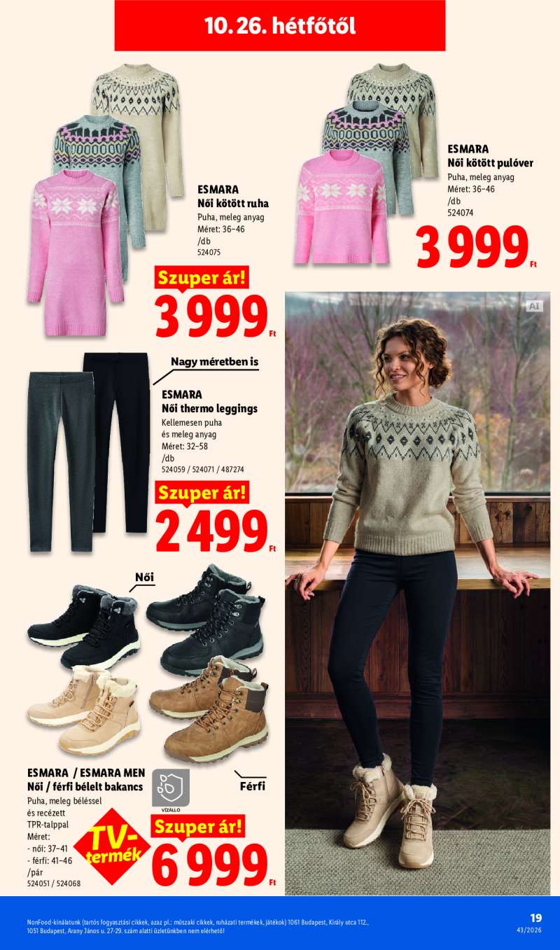 Lidl Érvényes 10.22-től 19 oldal