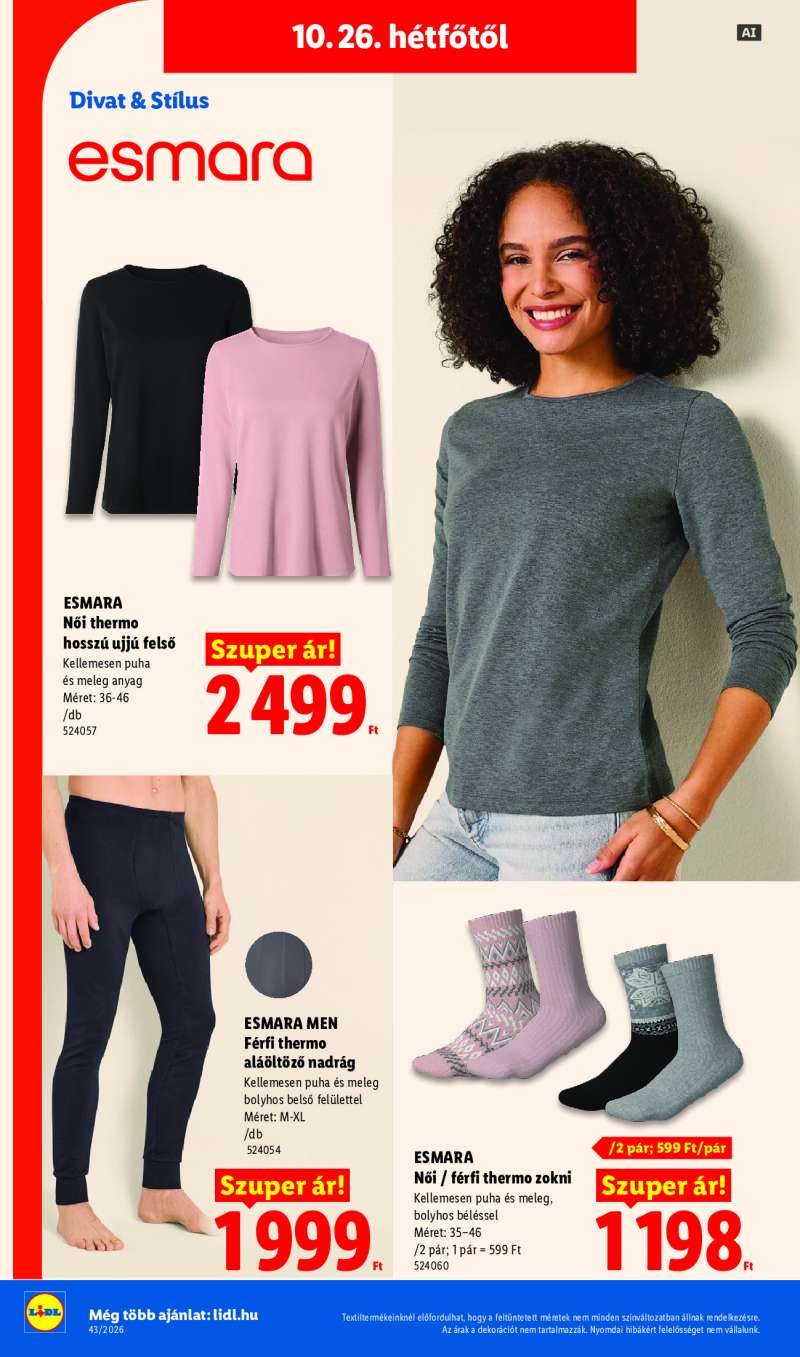 Lidl Érvényes 10.22-től 22 oldal