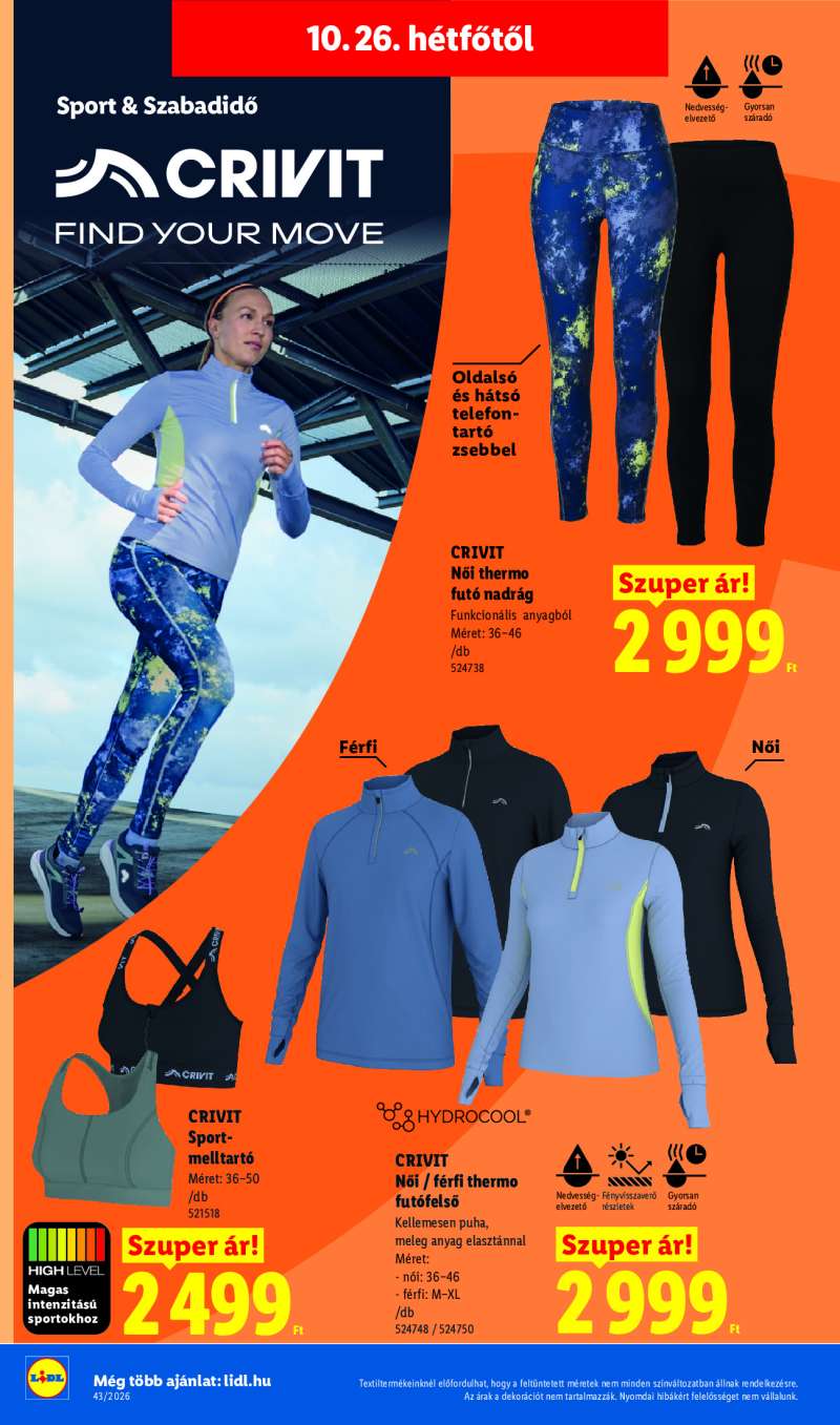 Lidl Érvényes 10.22-től 24 oldal