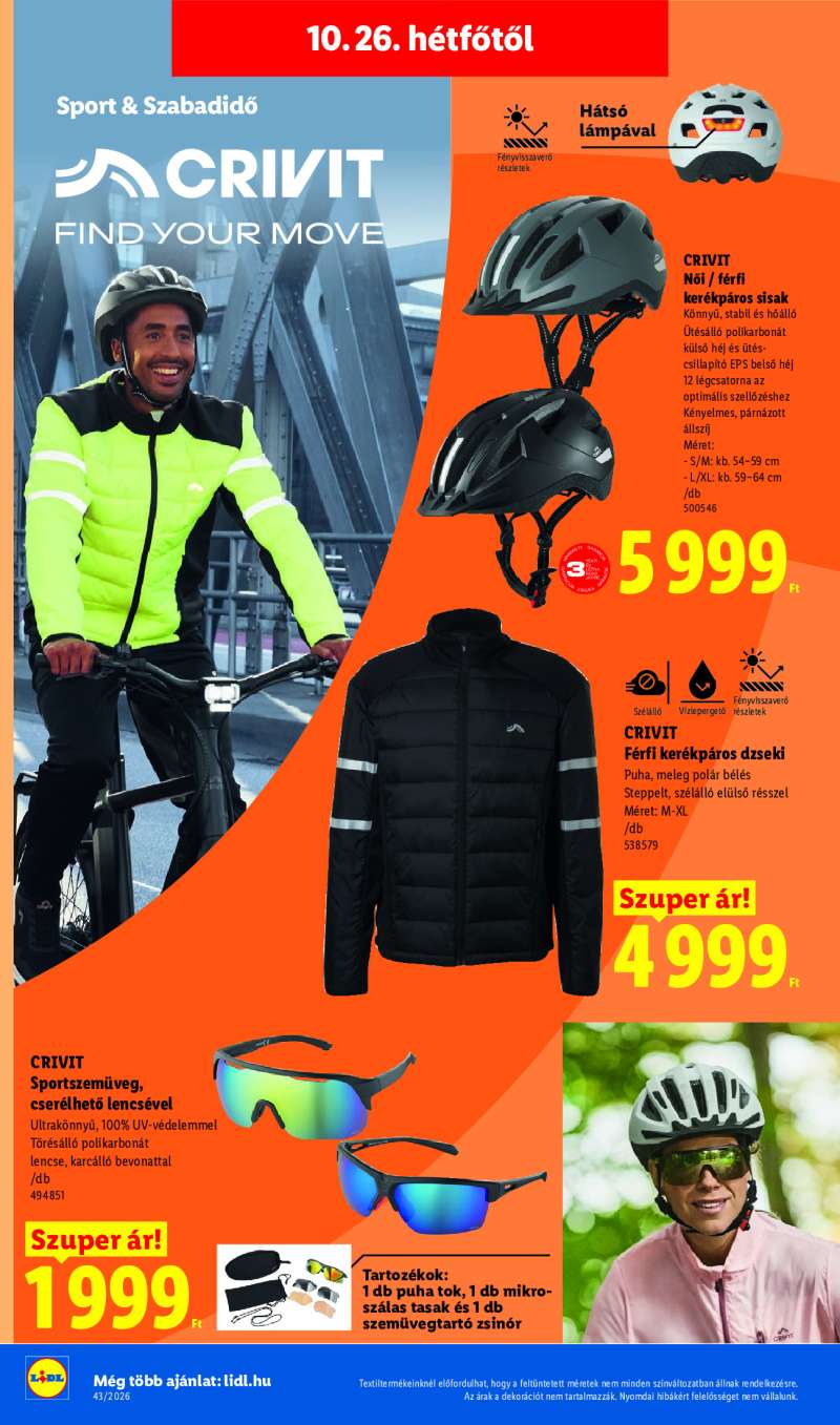 Lidl Érvényes 10.22-től 26 oldal