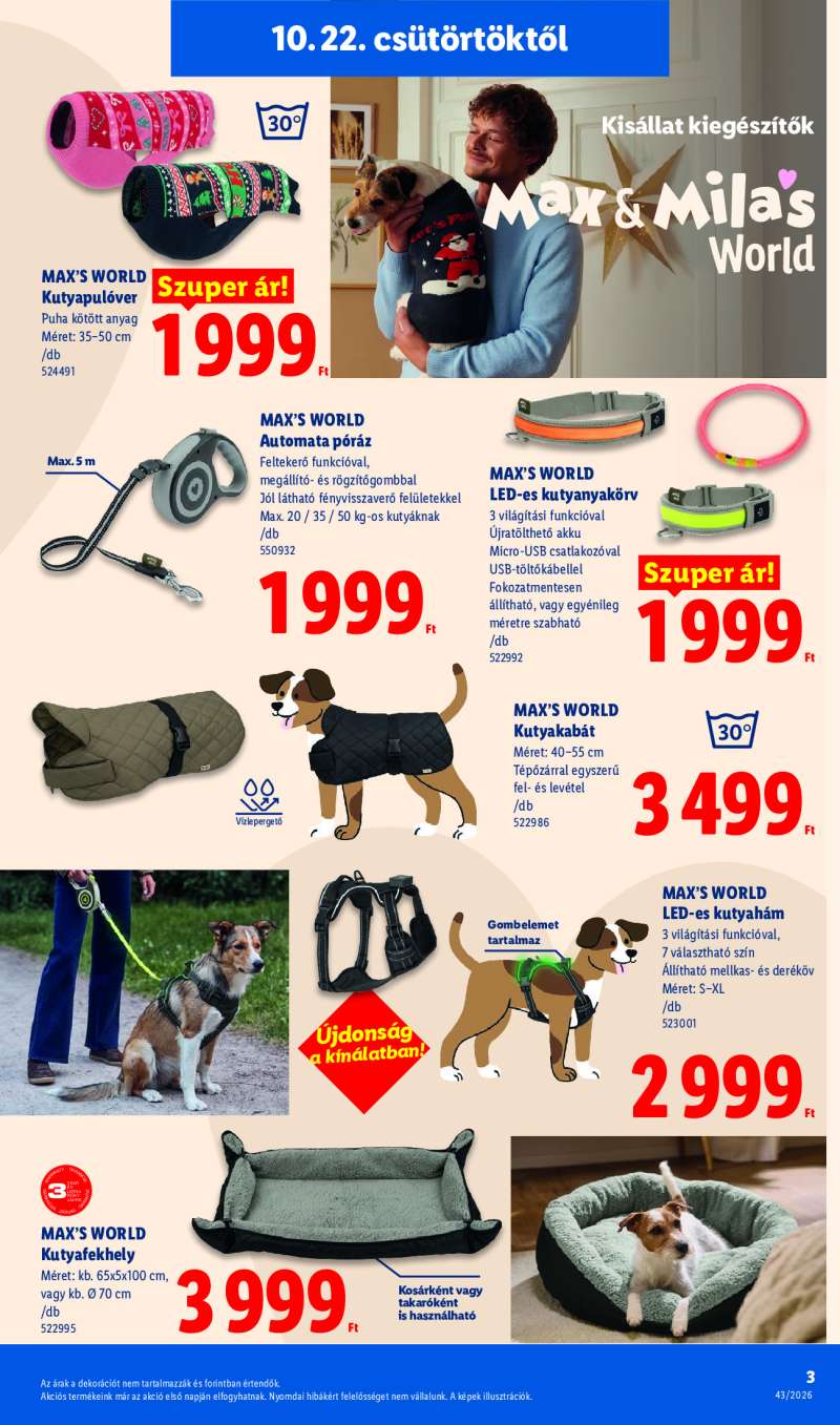 Lidl Érvényes 10.22-től 3 oldal