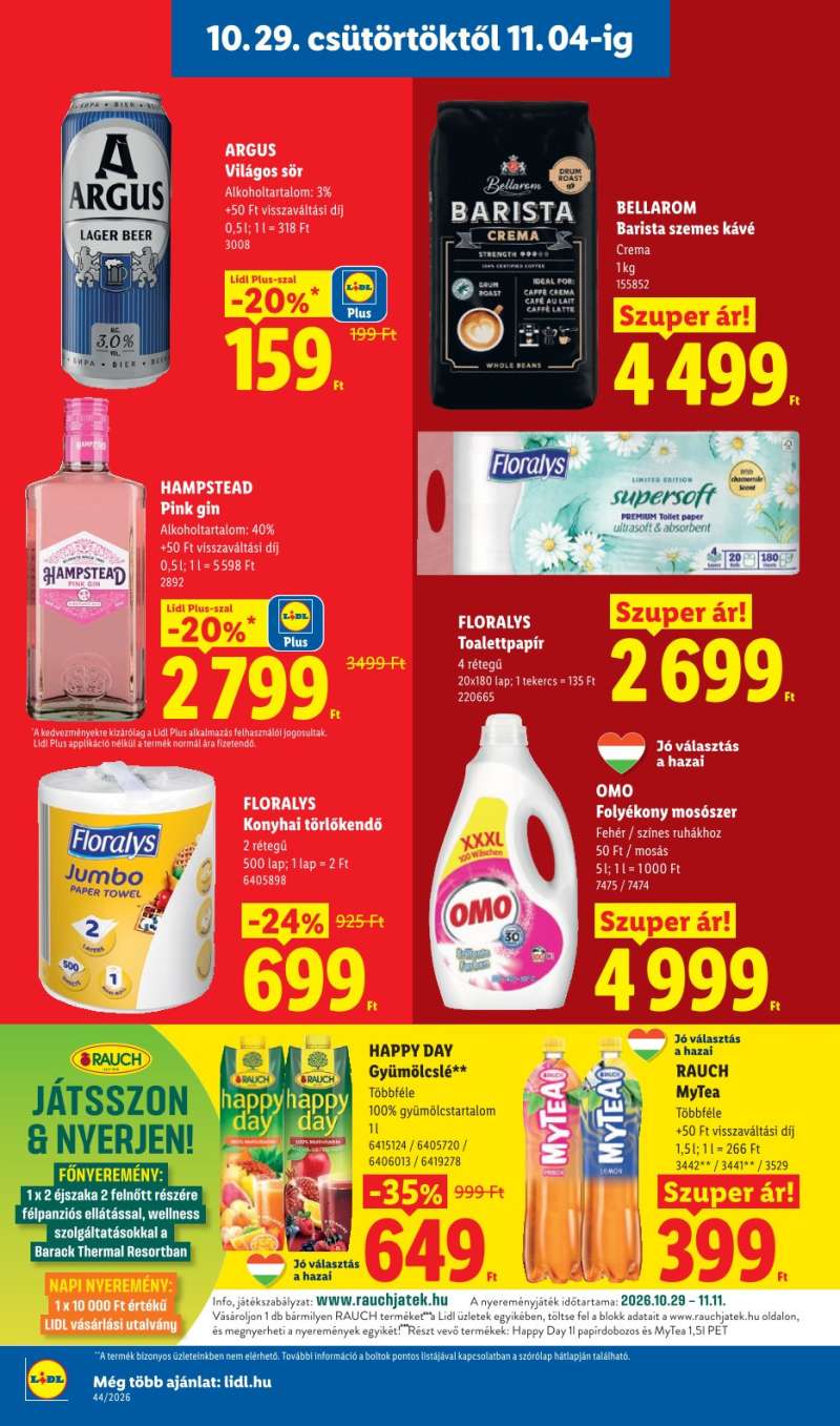 Lidl Akciós Újság 14 oldal
