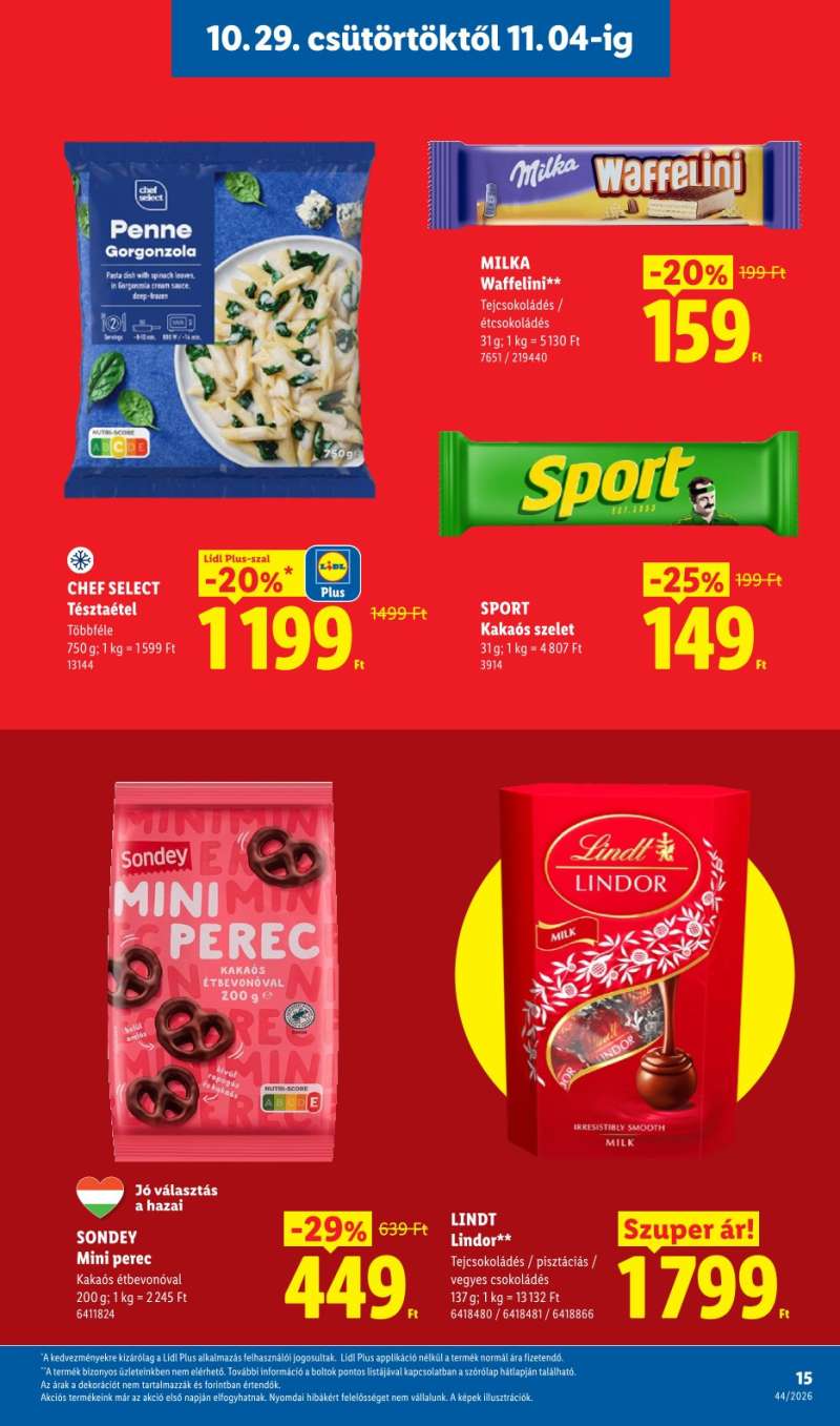 Lidl Akciós Újság 15 oldal