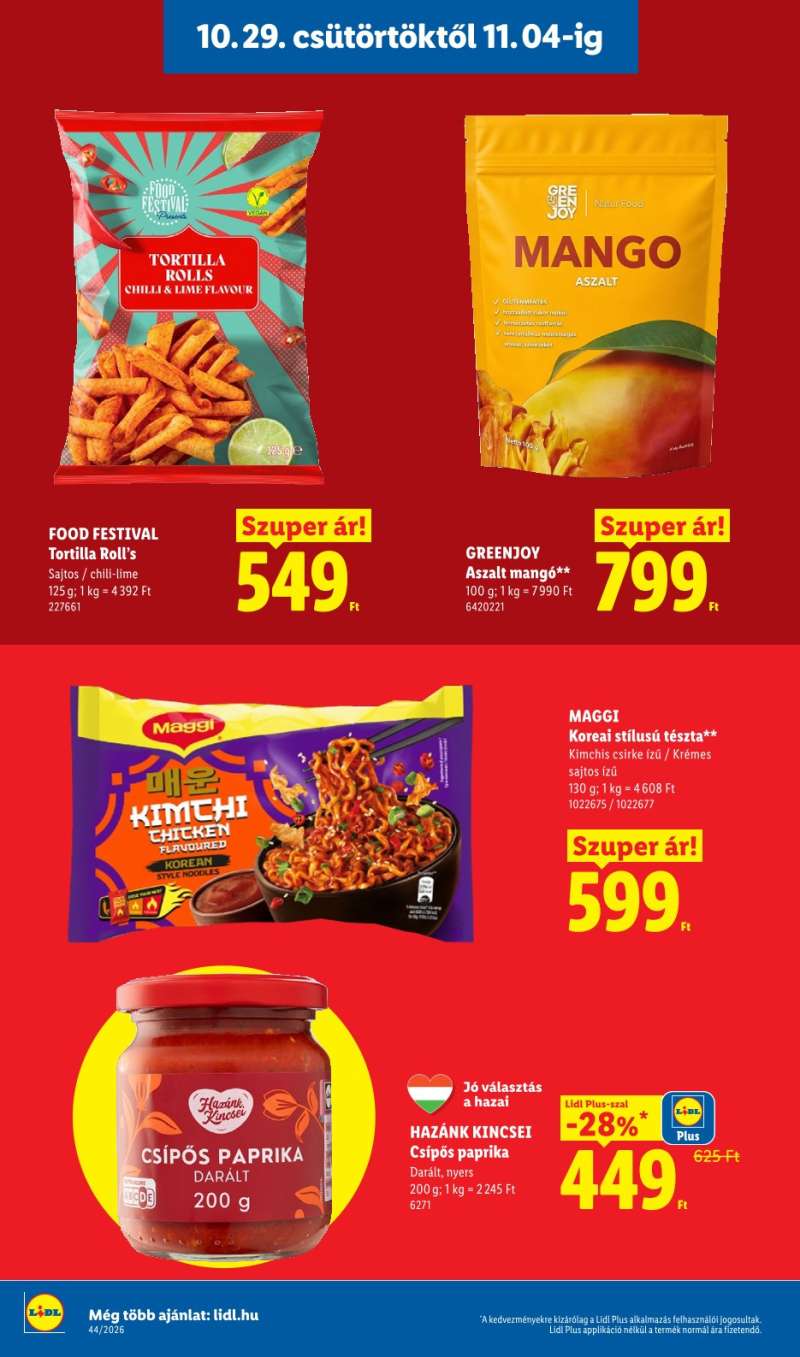 Lidl Akciós Újság 16 oldal
