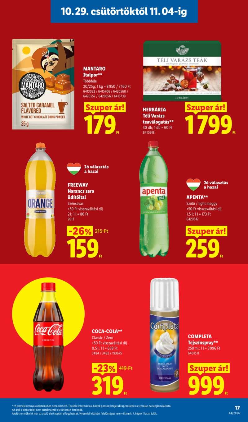 Lidl Akciós Újság 17 oldal