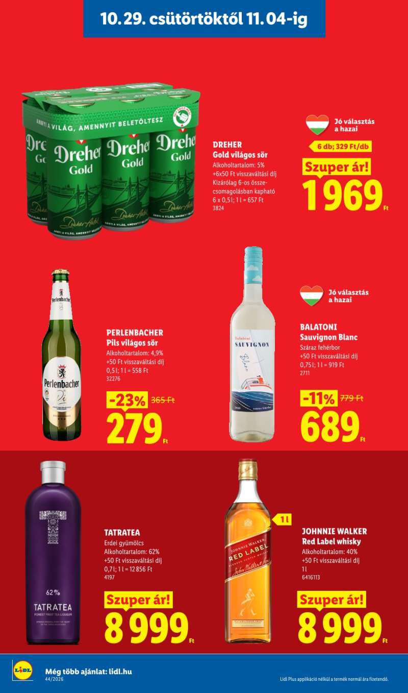 Lidl Akciós Újság 18 oldal