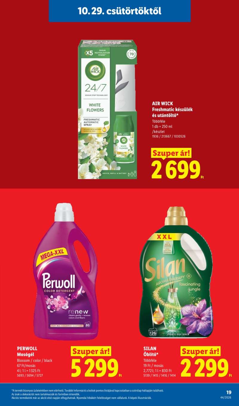 Lidl Akciós Újság 19 oldal