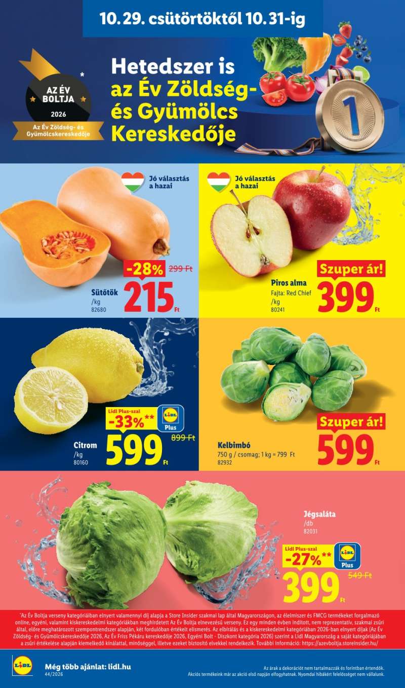 Lidl Akciós Újság 2 oldal