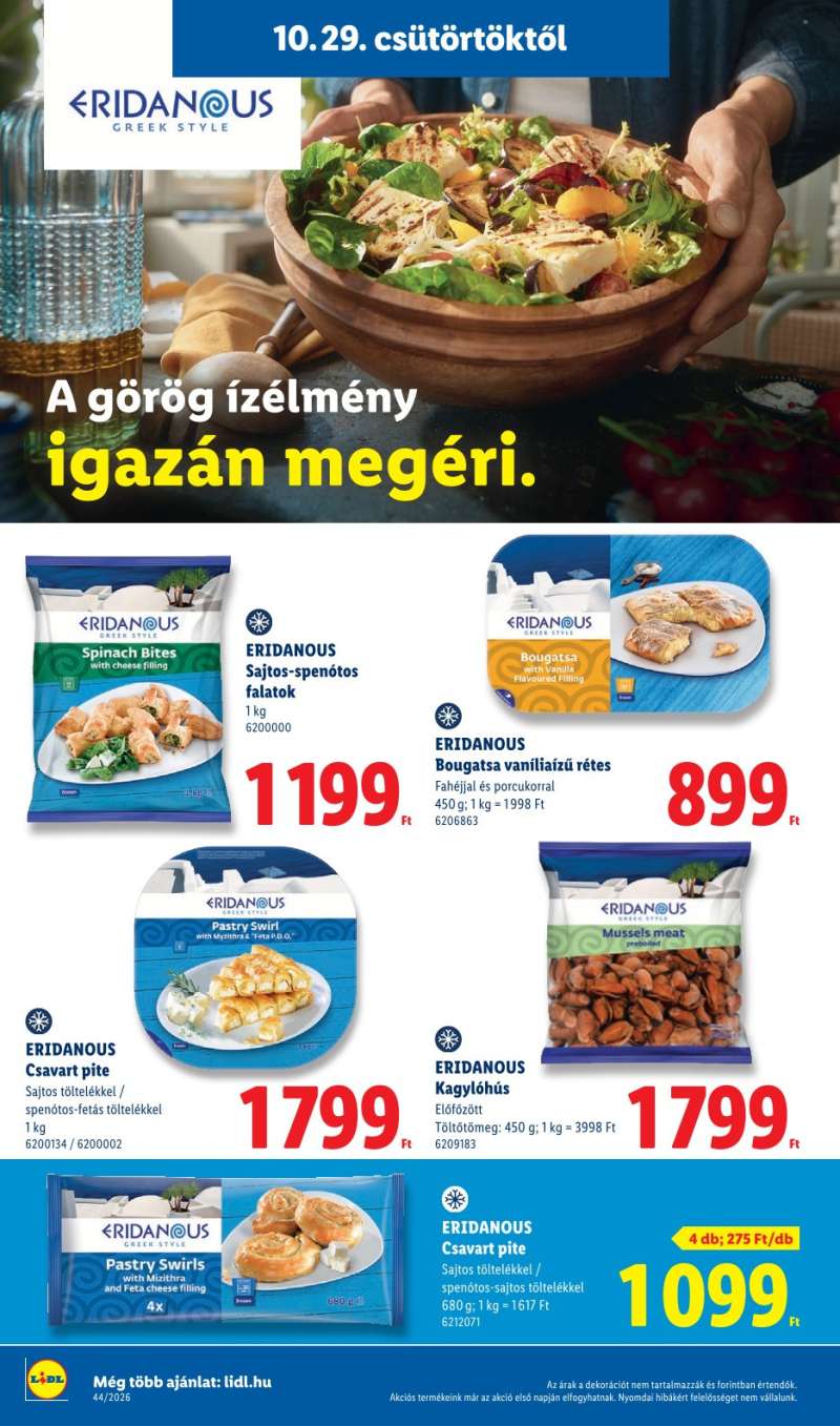 Lidl Akciós Újság 22 oldal