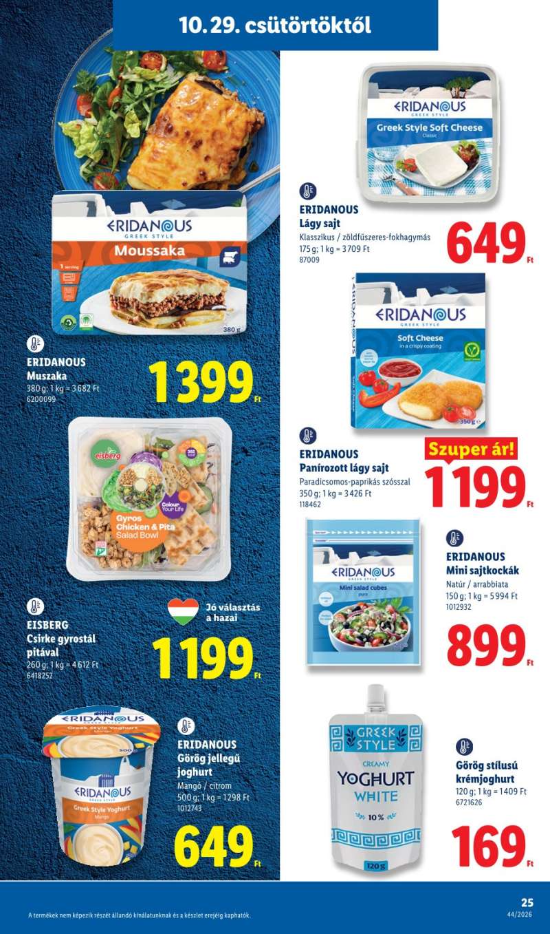 Lidl Akciós Újság 25 oldal