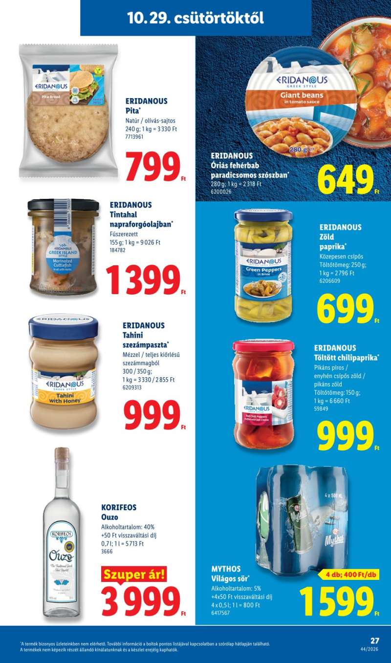 Lidl Akciós Újság 27 oldal